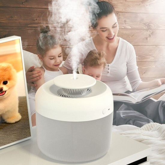 Large Capacity USB Ultrasonic Air Humidifiers 7 Color LED Lamp Aroma Home Office Car Mist Aroma Diffusers